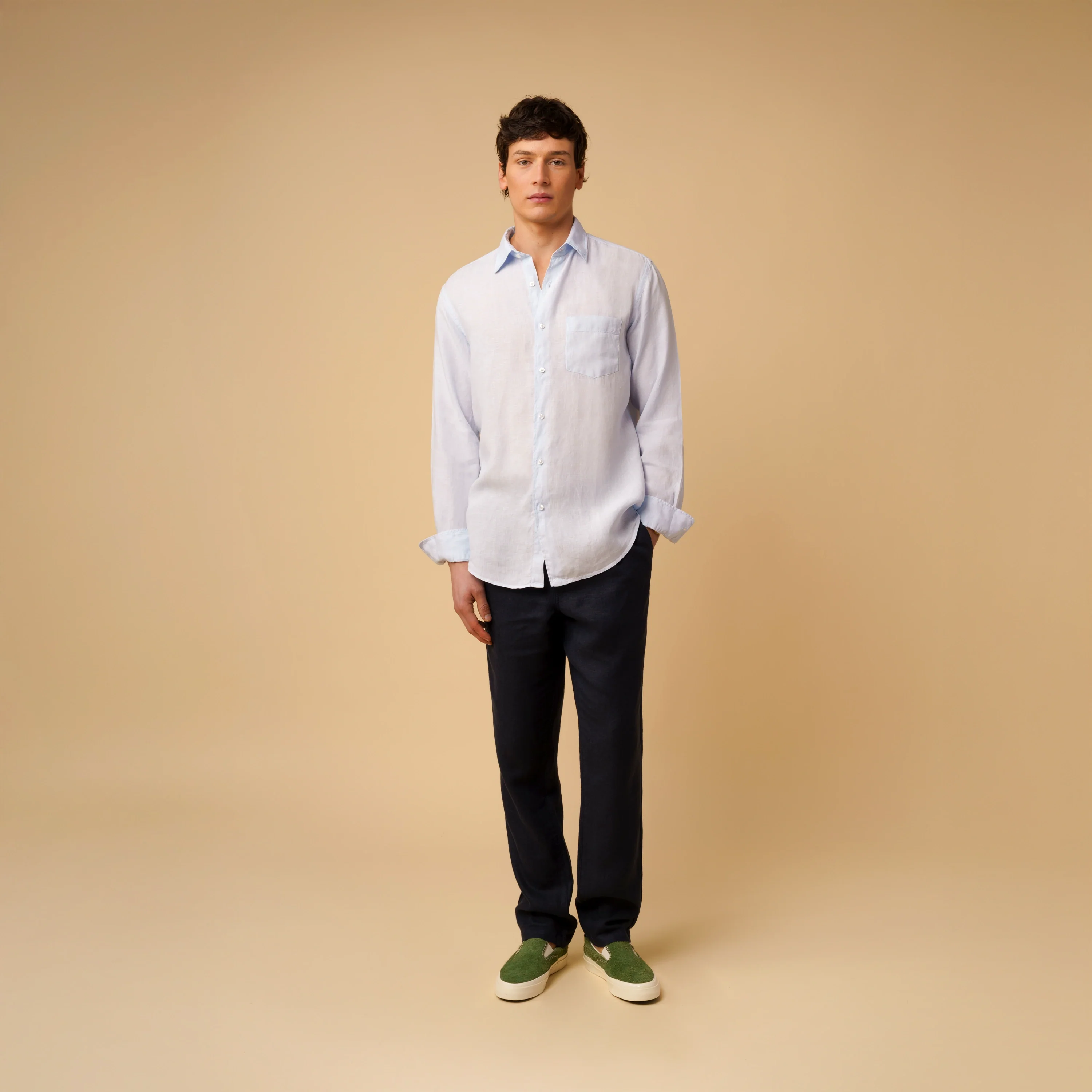 STRIPED LINEN SHIRT - Image 5