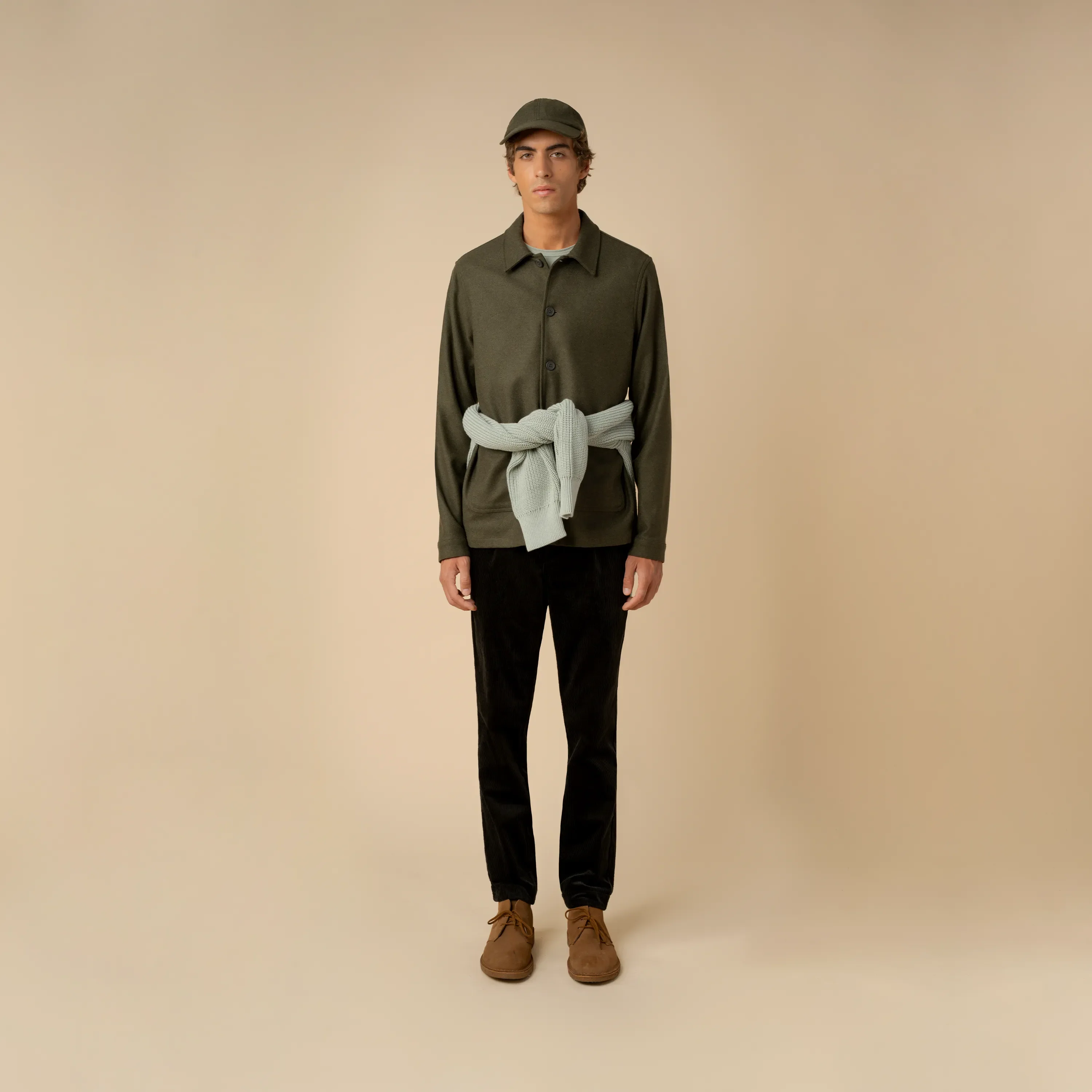 RECYCLED WOOL WORK JACKET - Image 8